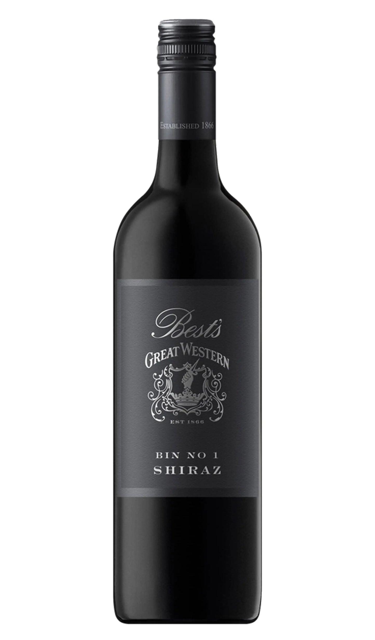 Best's Bin 1 Shiraz 2022 750ml bottle red wine from Great Western, Victoria.