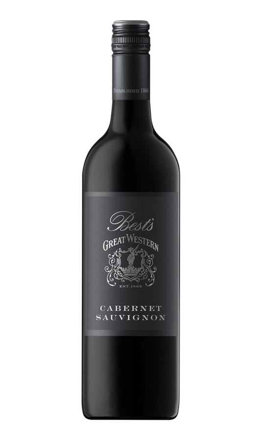Best's Great Western Cabernet Sauvignon 2022 red wine bottle from Great Western, Victoria, Australia.