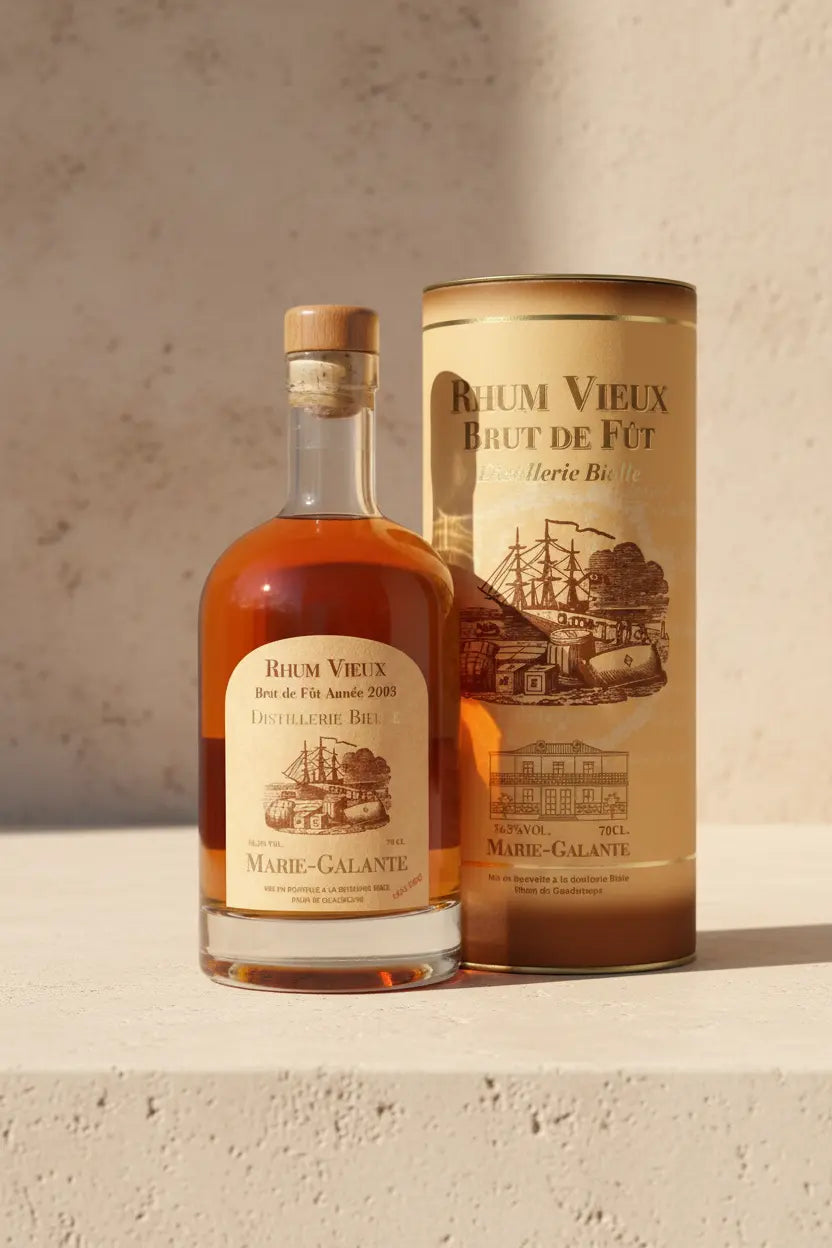 Buy Marie Galante Bielle Brut de Fut Cask Strength Rum 2003 Rhum Vieux 700ml online at Wine Sellers Direct's best prices.