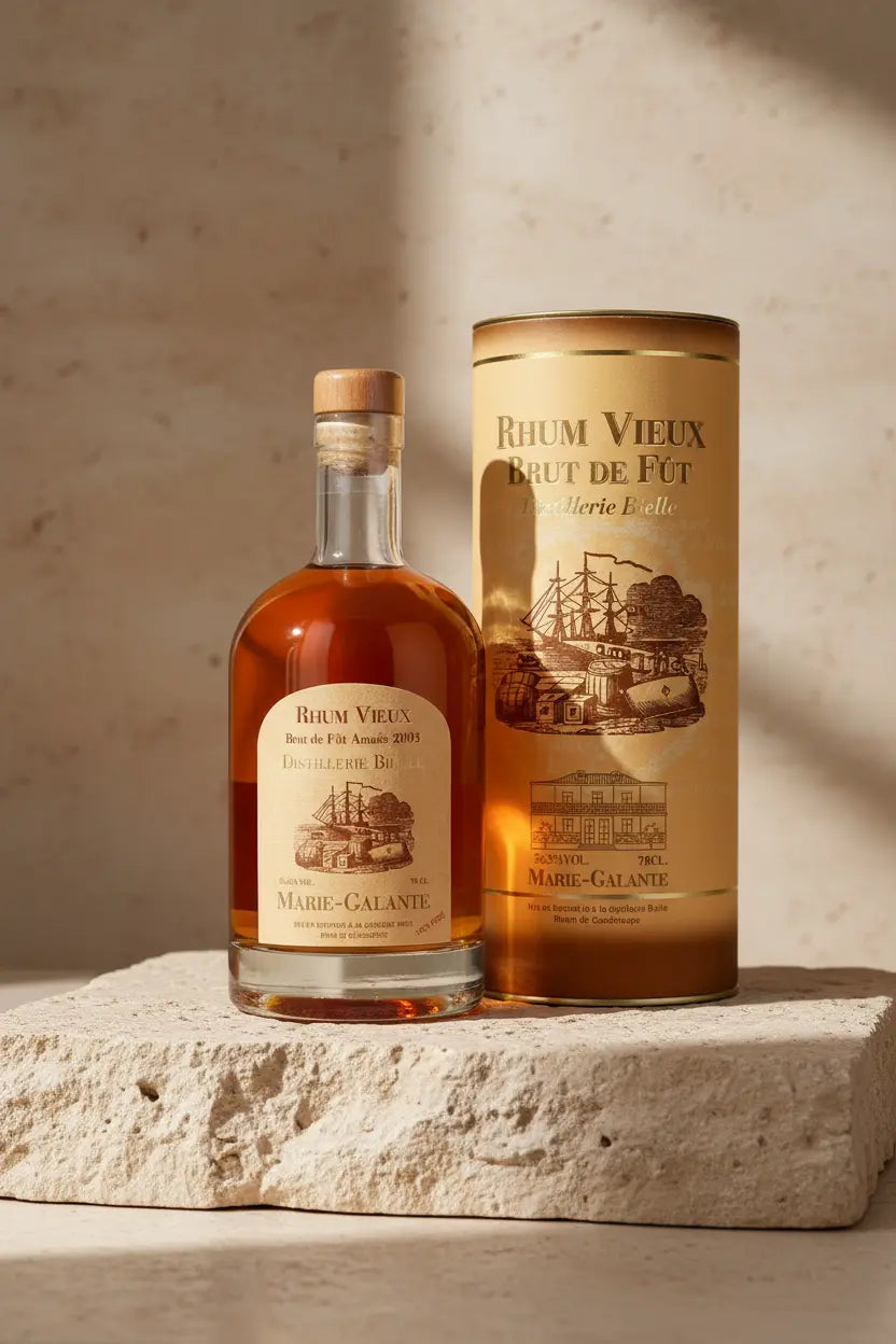 Buy Marie Galante Bielle Brut de Fut Cask Strength Rum 2003 Rhum Vieux 700ml online at Wine Sellers Direct's best prices.