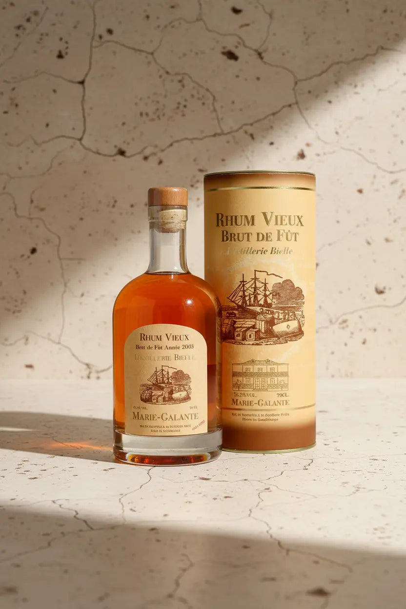 Buy Marie Galante Bielle Brut de Fut Cask Strength Rum 2003 Rhum Vieux 700ml online at Wine Sellers Direct's best prices.