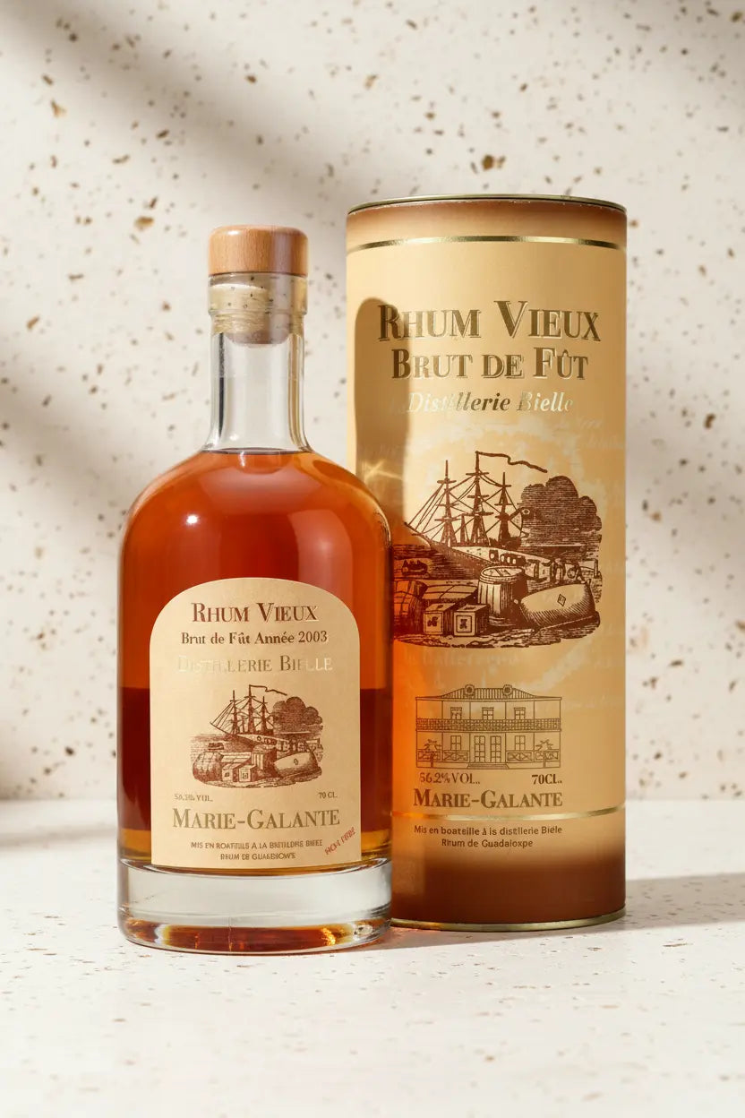 Buy Marie Galante Bielle Brut de Fut Cask Strength Rum 2003 Rhum Vieux 700ml online at Wine Sellers Direct's best prices.