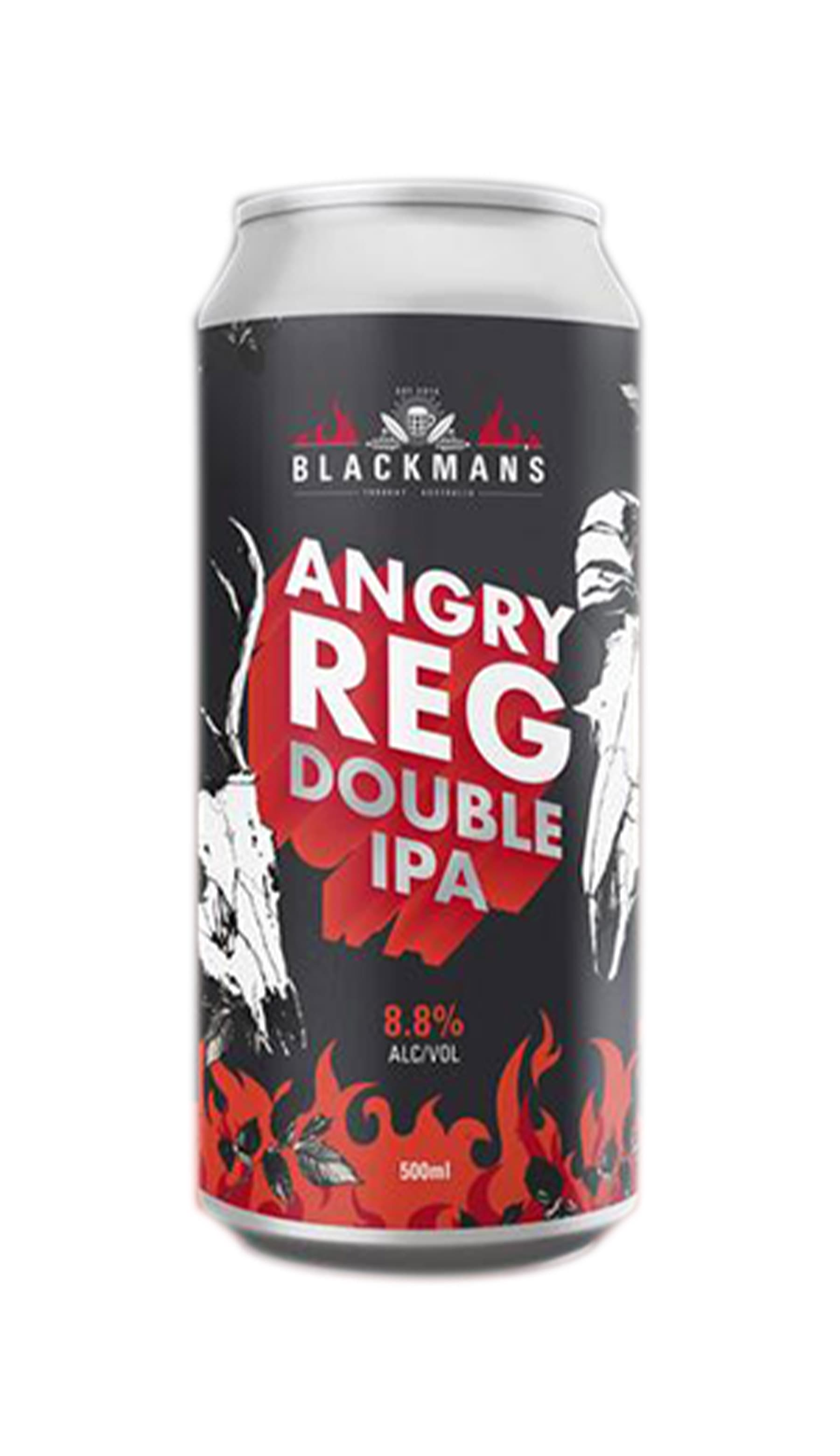 Blackmans Angry Reg Double IPA 440mL - Wine Sellers Direct