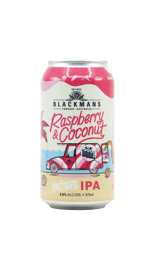 Find out more or buy Blackmans Raspberry & Coconut Icecream IPA 375ml online at Wine Sellers Direct - Australia’s independent liquor specialists.