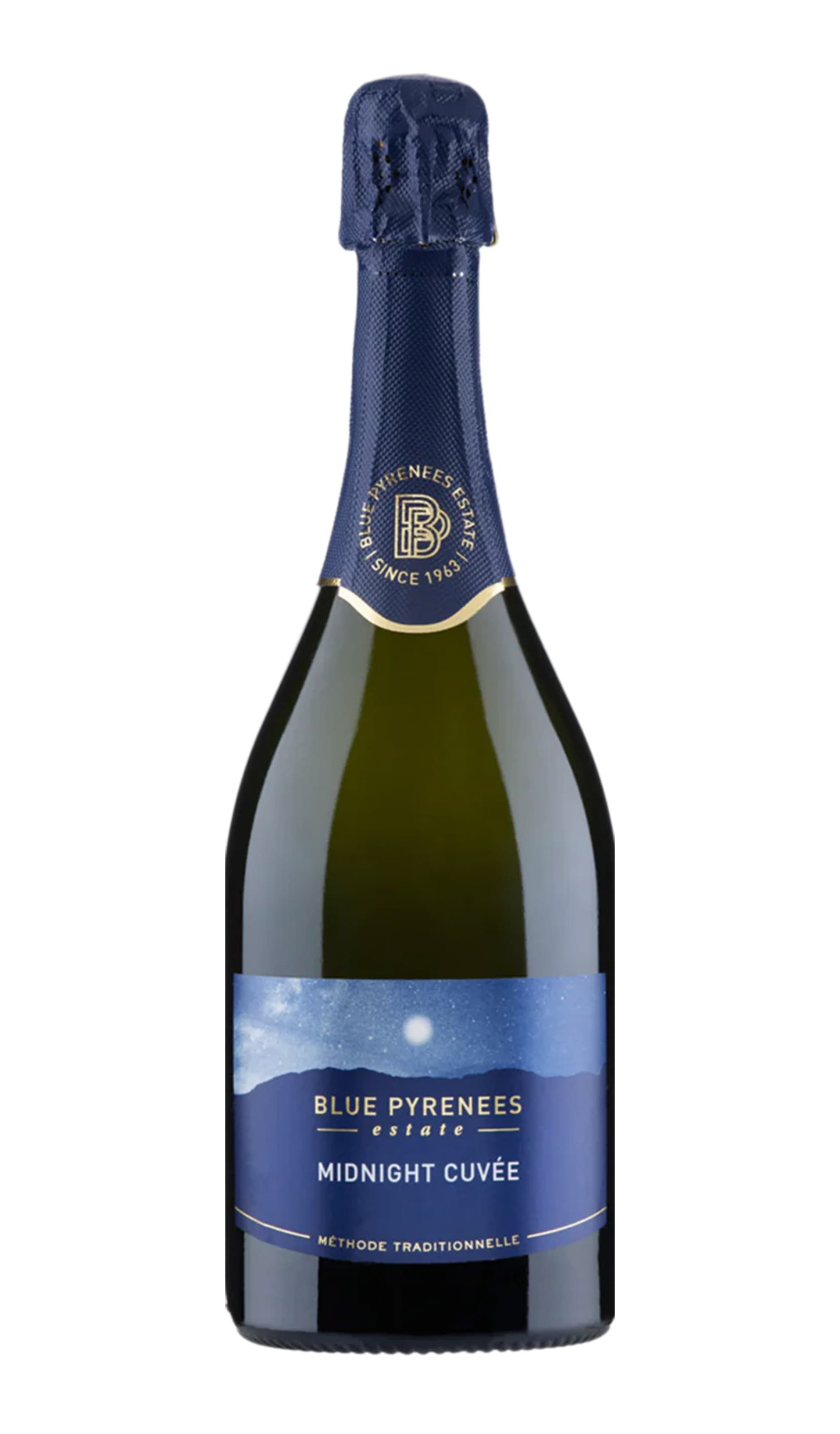 Find out more or buy Blue Pyrenees Estate Midnight Cuvée Sparkling 2022 available at Wine Sellers Direct's best prices - Australia's independent liquor specialists.