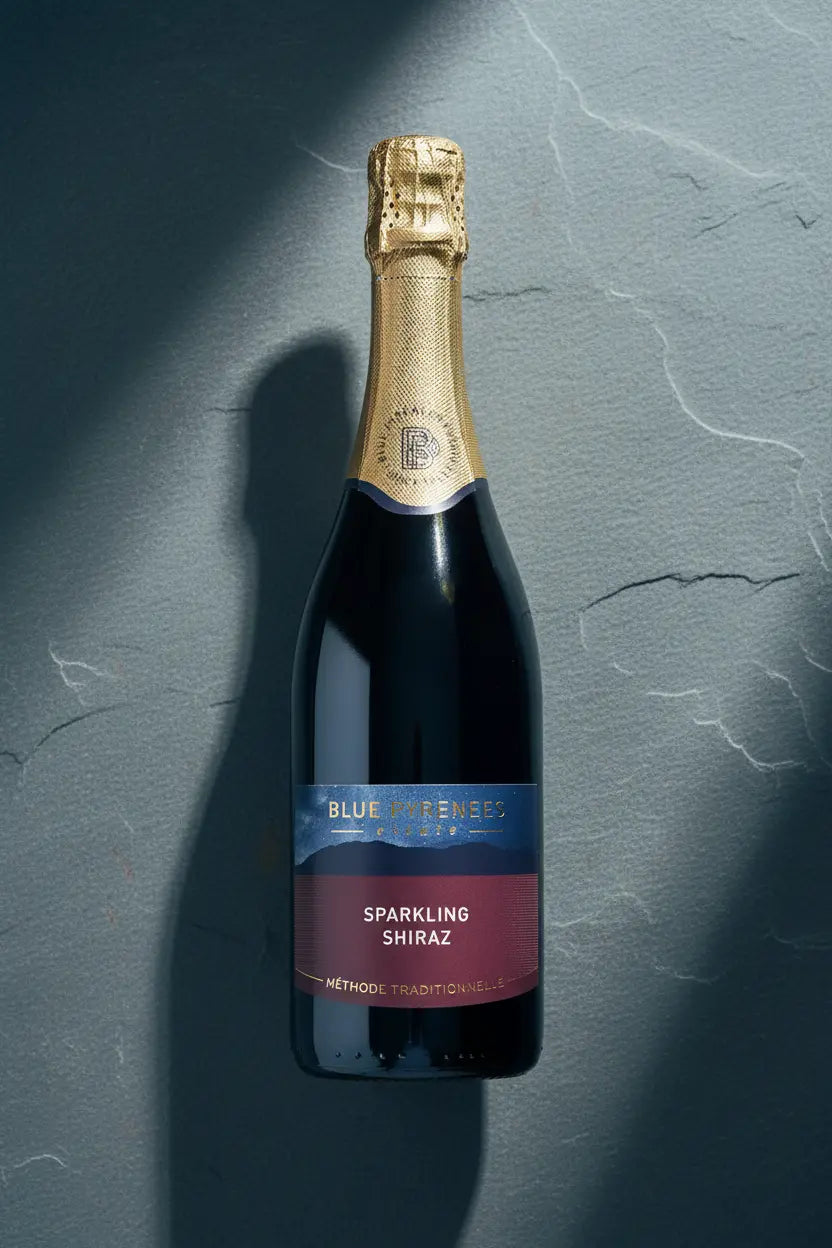 Find out more and purchase Blue Pyrenees Sparkling Shiraz NV 750mL available online at Wine Sellers Direct.