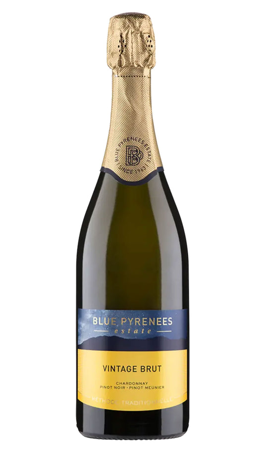 Find out more, explore the range and buy Blue Pyrenees Vintage Brut 2021 available at Wine Sellers Direct - Australia's independent liquor specialists and the best prices.