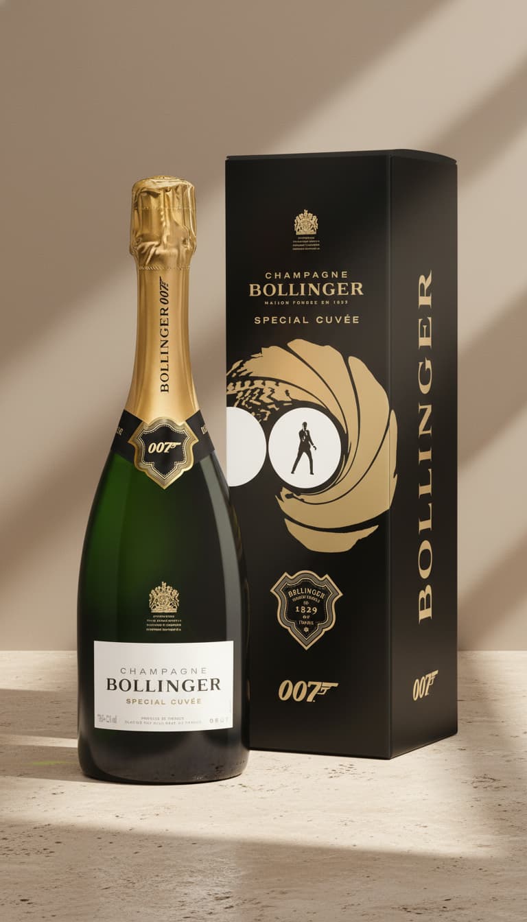 Bollinger Special Cuvée 007 Champagne Limited Ed Gift | WSD