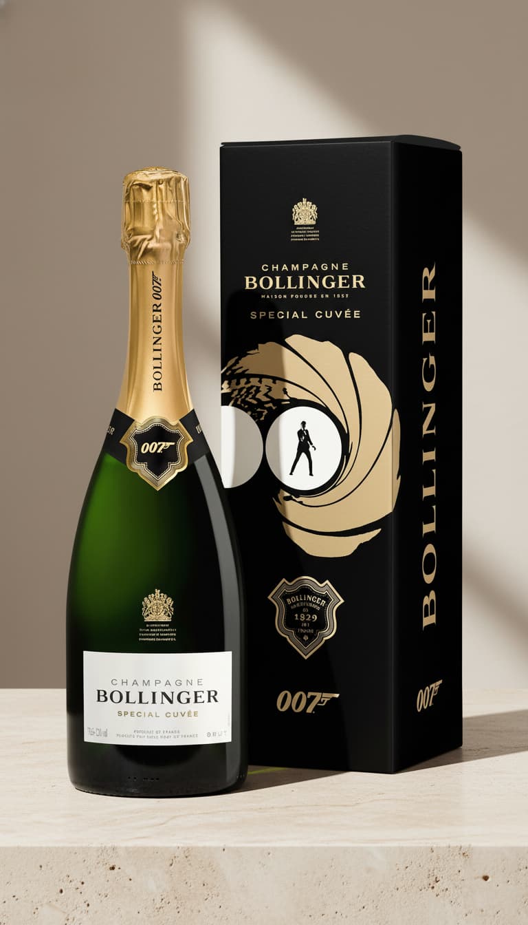 Bollinger Special Cuvée 007 Champagne Limited Ed Gift | WSD