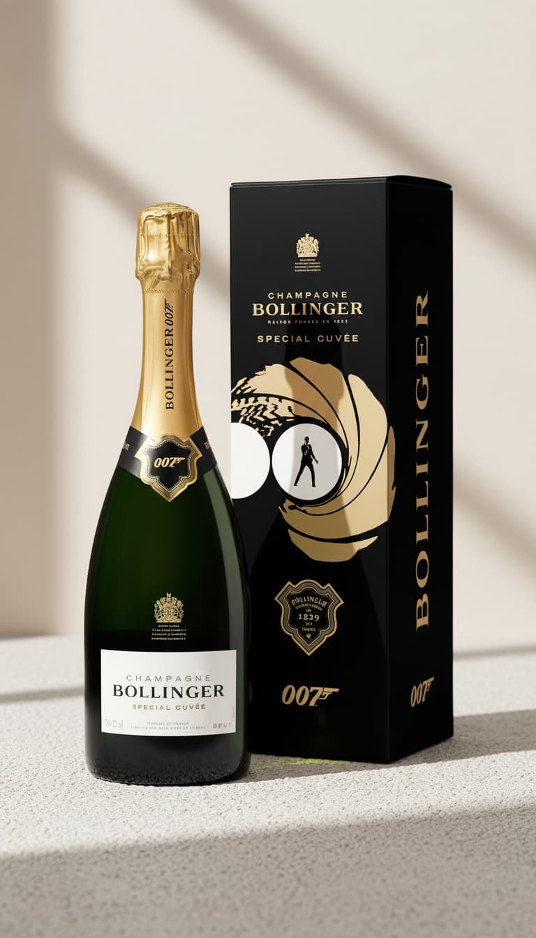 Buy Bollinger Special Cuvée 007 Champagne Limited Edition Gift Box at Wine Sellers Direct's best prices.