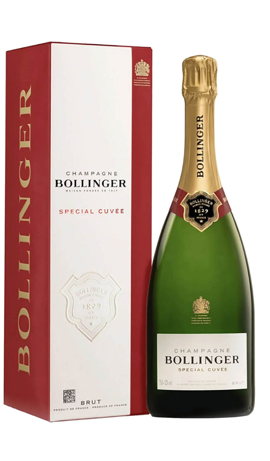 Find out more or buy Bollinger Special Cuvée NV Gift Boxed Champagne 750mL online at Wine Sellers Direct - Australia’s independent liquor specialists.