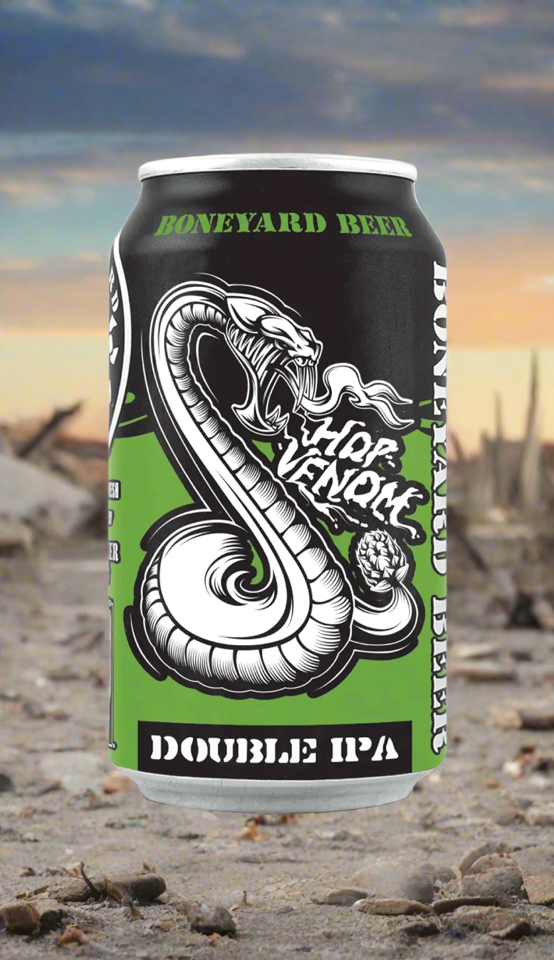 Find out more or buy Boneyard Hop Venom DIPA 473ml online at Wine Sellers Direct - Australia’s independent liquor specialists.