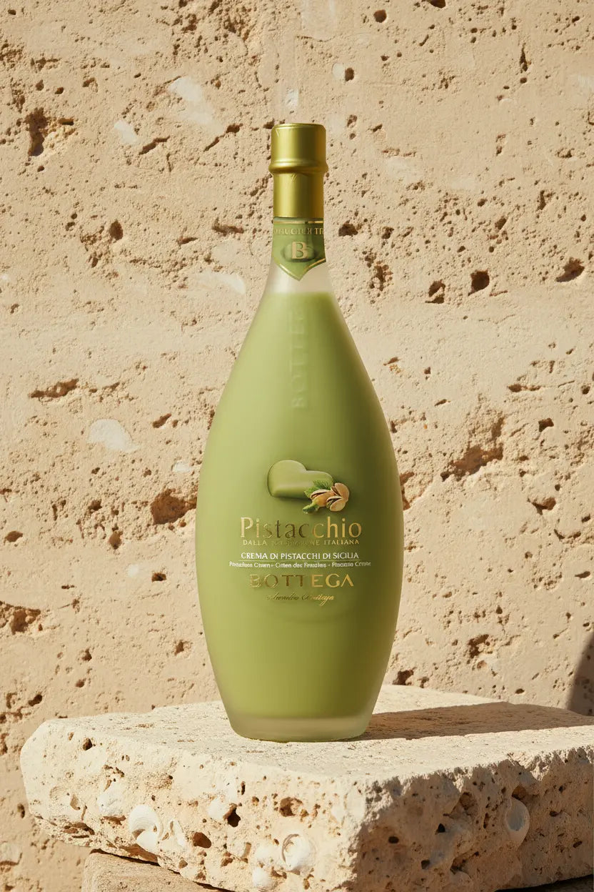 Buy Bottega Pistachio Cream Liqueur 500ml online at Wine Sellers Direct's best prices.