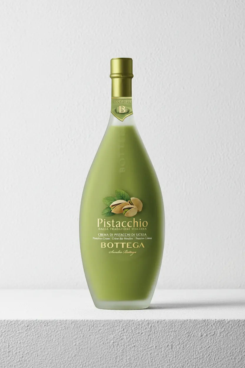 Buy Bottega Pistachio Cream Liqueur 500ml online at Wine Sellers Direct's best prices.