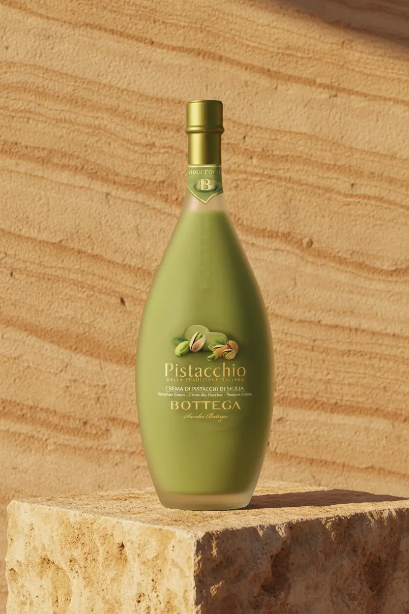 Buy Bottega Pistachio Cream Liqueur 500ml online at Wine Sellers Direct's best prices.