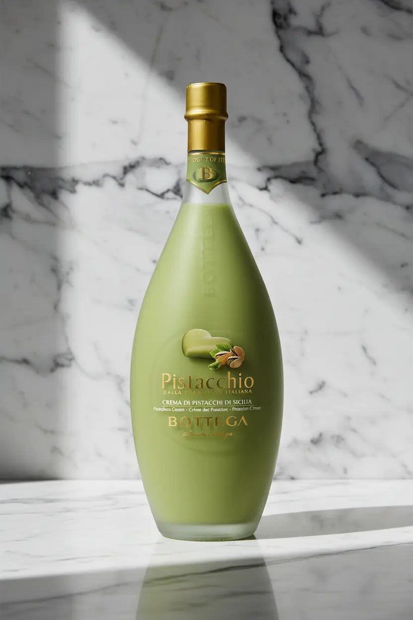 Buy Bottega Pistachio Cream Liqueur 500ml online at Wine Sellers Direct's best prices.