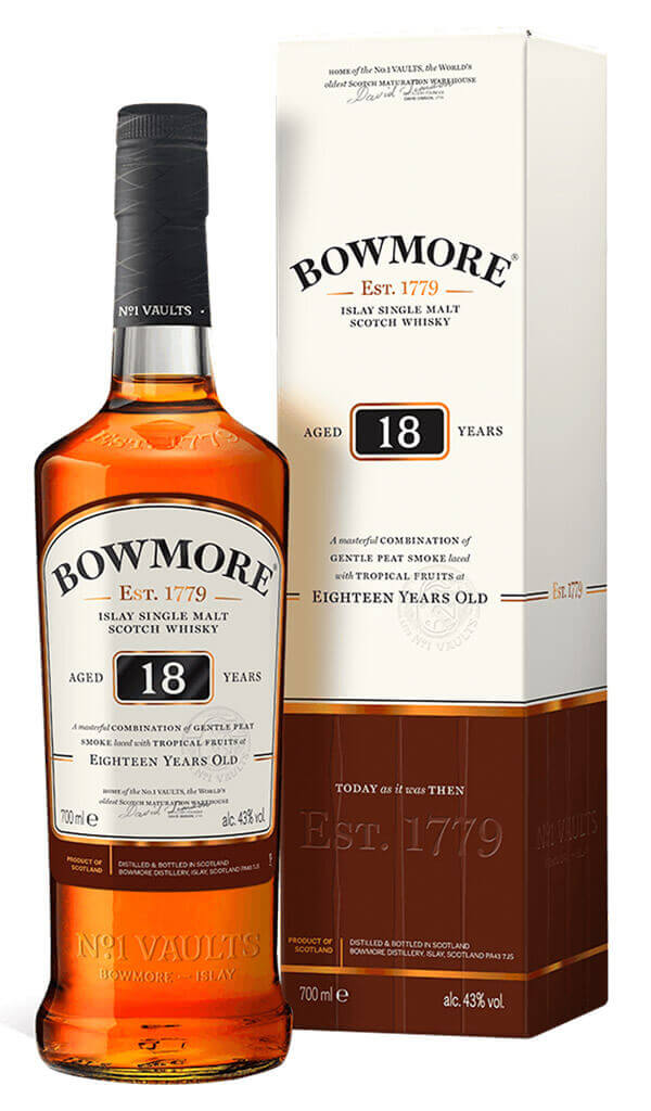 Find out more, explore the range and purchase Bowmore 18 Year Old Whisky 700ml (Scotland) available online at Wine Sellers Direct - Australia's independent liquor specialists.