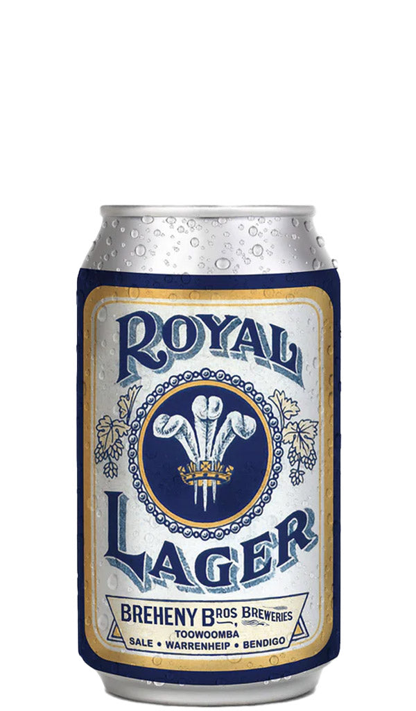 Breheny Bros Breweries Royal Lager 355mL - Wine Sellers Direct