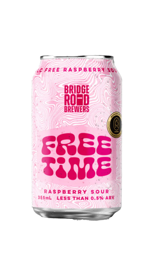 Find out more or buy Bridge Road Free Time Raspberry Sour Non Alc 355mL online at Wine Sellers Direct - Australia’s independent liquor specialists.