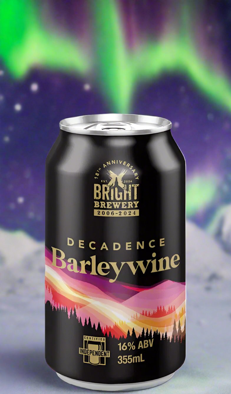 Find out more or buy Bright Brewery Decadence Barleywine 355mL available online at Wine Sellers Direct - Australia's independent liquor specialists.