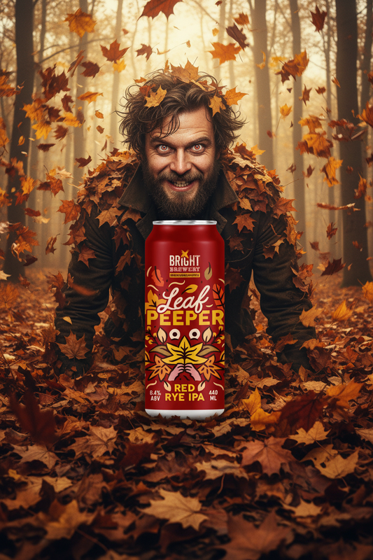 Bright Brewery Leaf Peeper Red Rye IPA 440mL