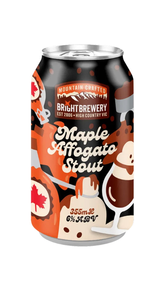 Find out more or buy Bright Brewery Maple Affogato Stout 355ml online at Wine Sellers Direct - Australia’s independent liquor specialists.