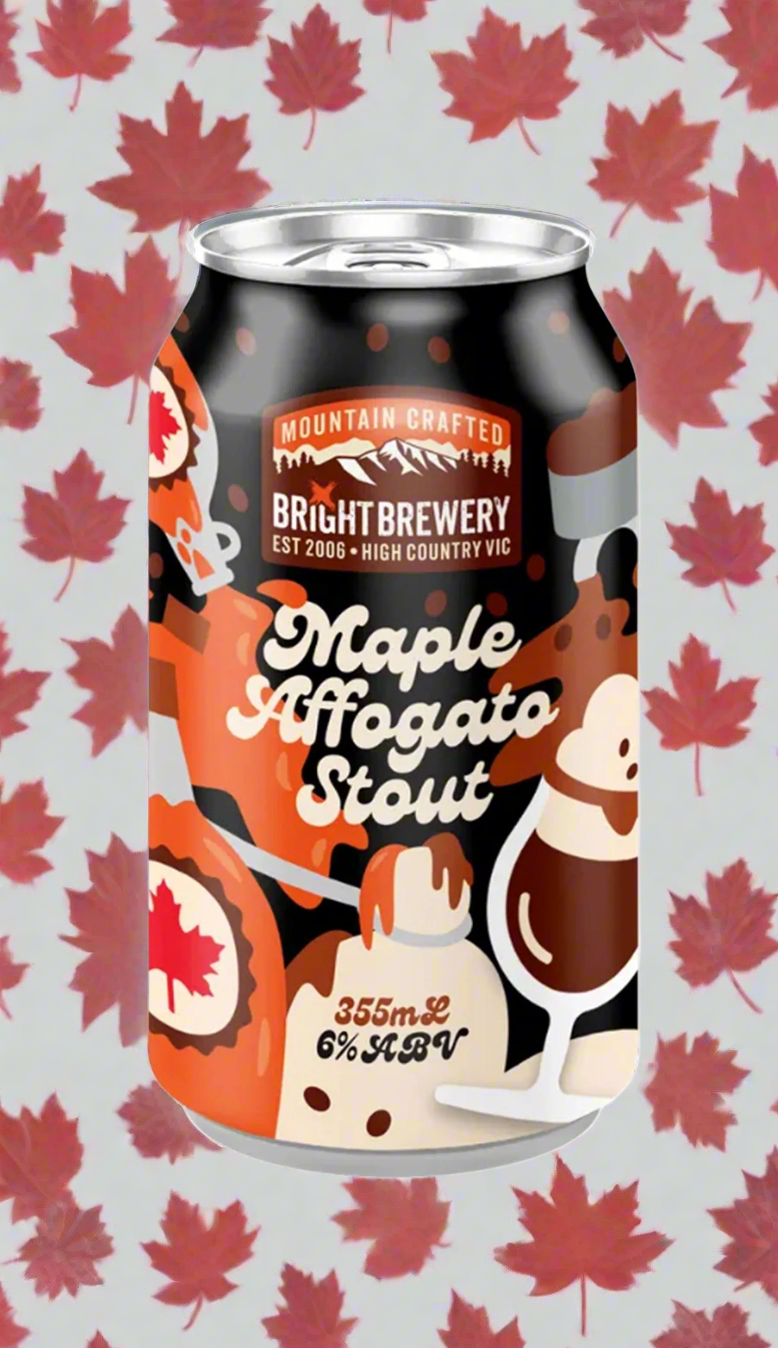 Find out more or buy Bright Brewery Maple Affogato Stout 355ml online at Wine Sellers Direct - Australia’s independent liquor specialists.