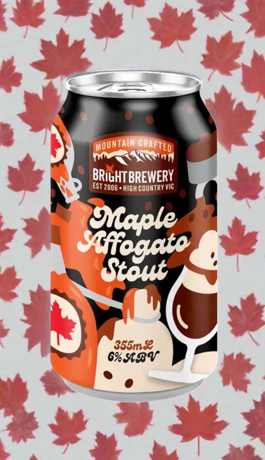 Find out more or buy Bright Brewery Maple Affogato Stout 355ml online at Wine Sellers Direct - Australia’s independent liquor specialists.
