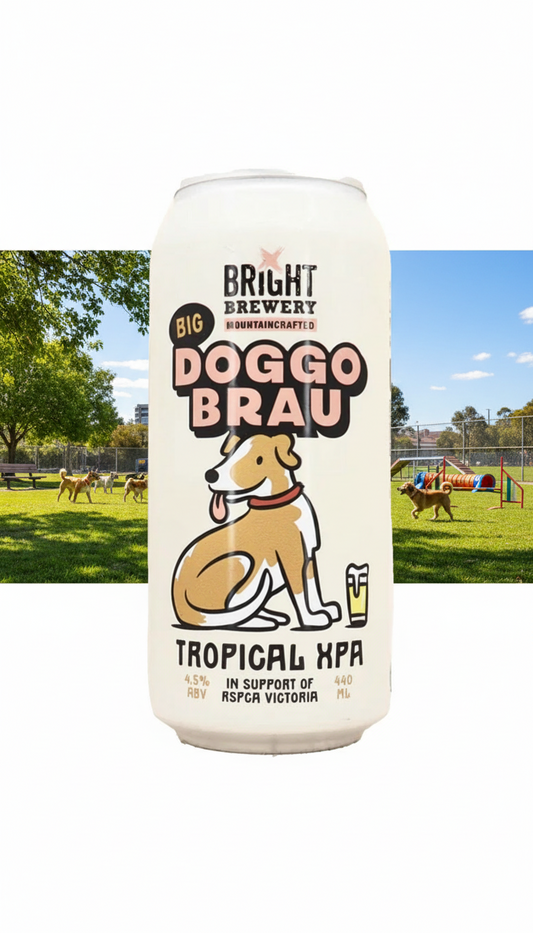 Find out more or buy Bright Doggobrau Tropical XPA 440ml online at Wine Sellers Direct - Australia’s independent liquor specialists.
