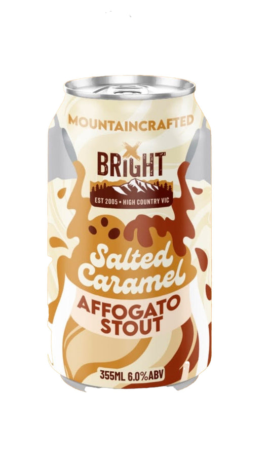 Find out more or buy Bright Salted Caramel Affogato Stout 355ml online at Wine Sellers Direct - Australia’s independent liquor specialists.