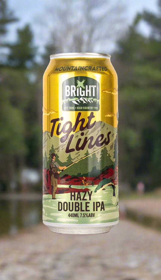 Find out more or buy Bright Tight Lines Hazy DIPA 440ml online at Wine Sellers Direct - Australia’s independent liquor specialists.