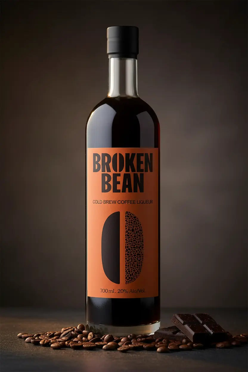 Broken Bean Cold Brew Coffee Liqueur 700mL — Australian Cold Brew, 20% ABV