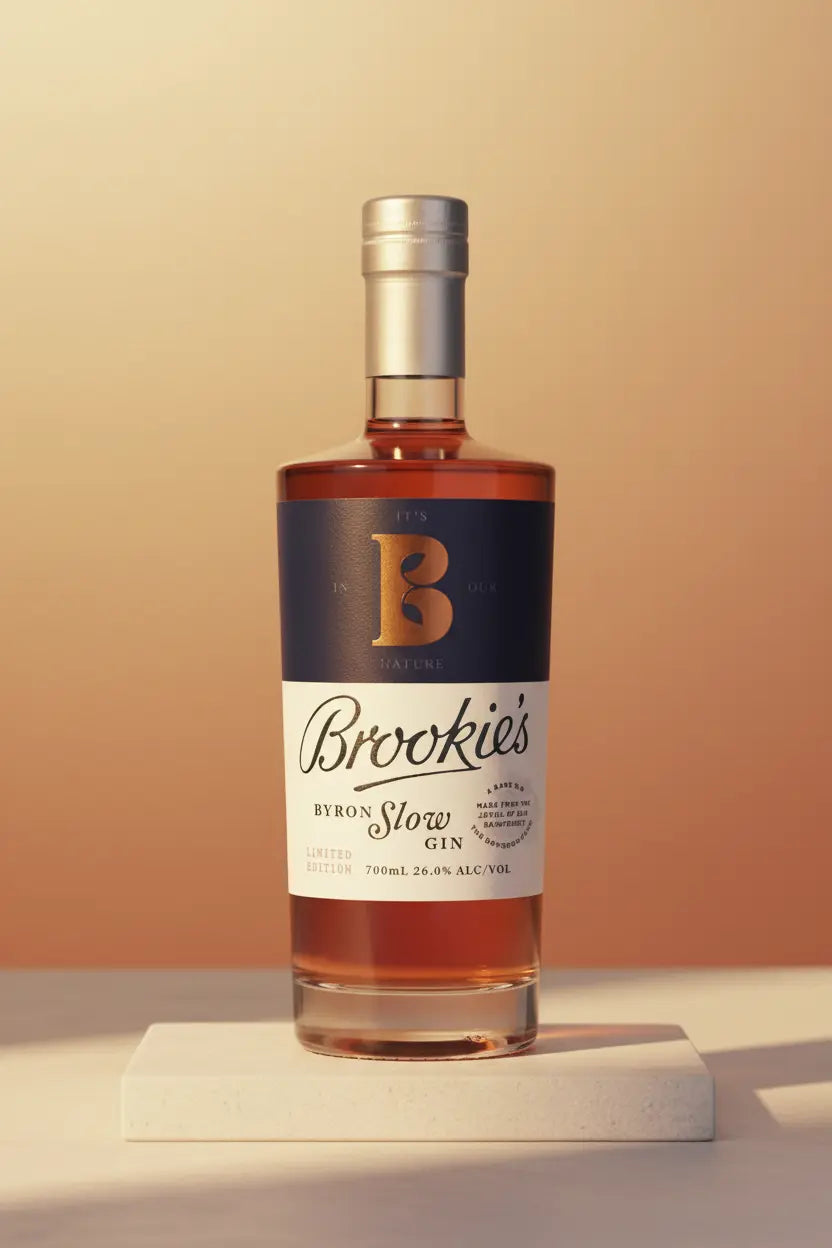 Buy Cape Byron Distillery Brookie’s Byron Slow Gin 700ml online at Wine Sellers Direct's best prices.