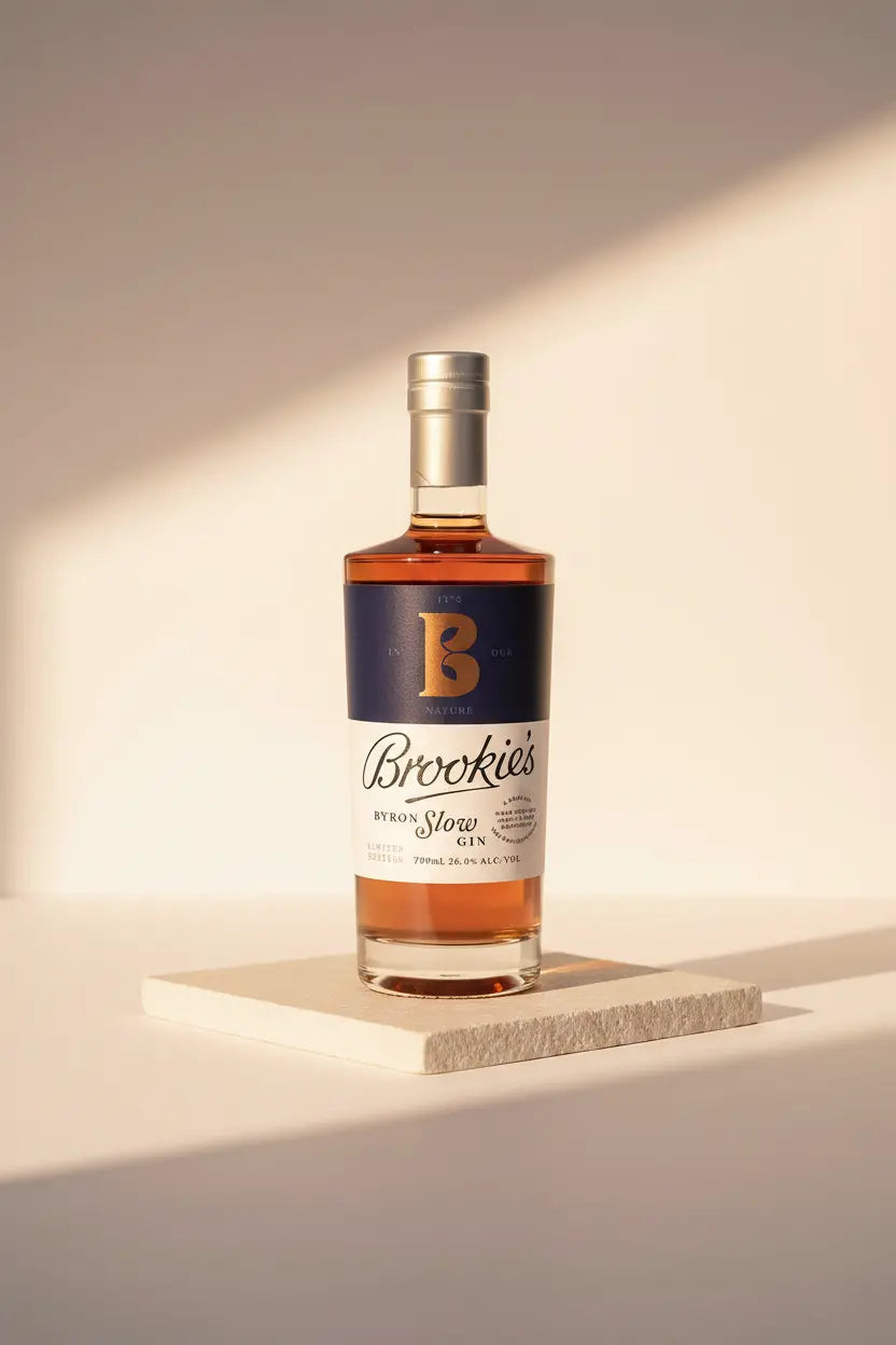 Buy Cape Byron Distillery Brookie’s Byron Slow Gin 700ml online at Wine Sellers Direct's best prices.
