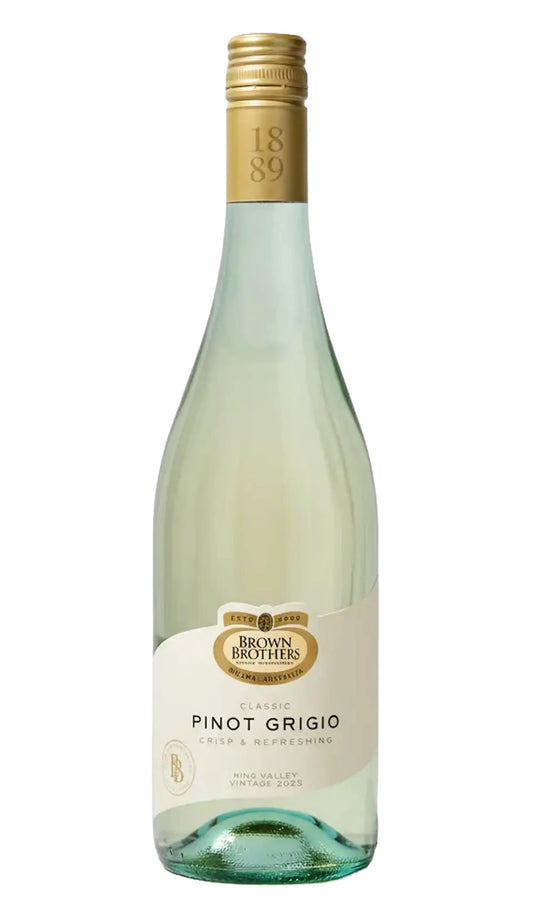 Buy Brown Brothers Classic Pinot Grigio 2025 King Valley online at Wine Sellers Direct's best prices.