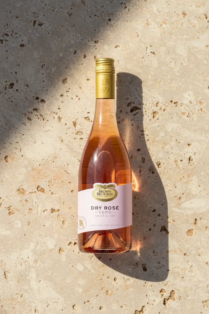Buy Brown Brothers Dry Rosé Zero NV 750mL available at Wine Sellers Direct's best prices.