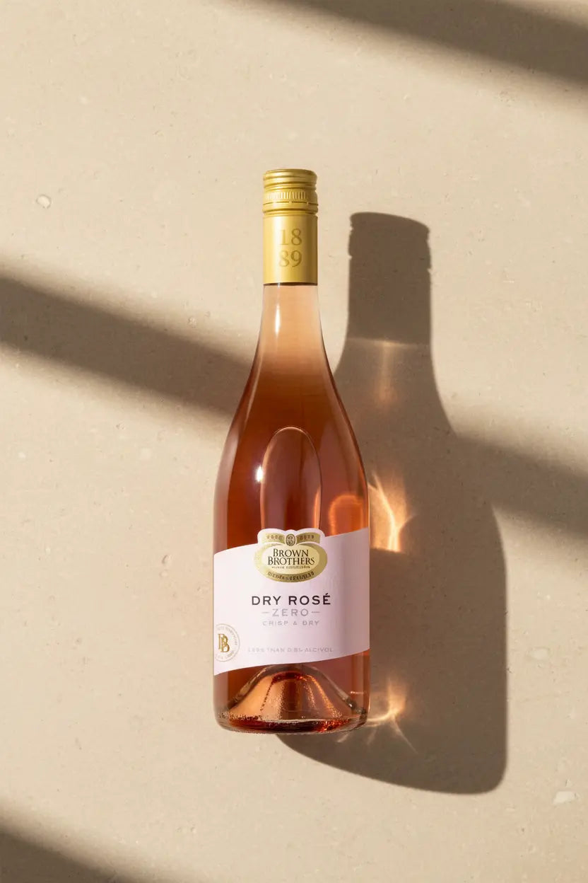 Buy Brown Brothers Dry Rosé Zero NV 750mL available at Wine Sellers Direct's best prices.