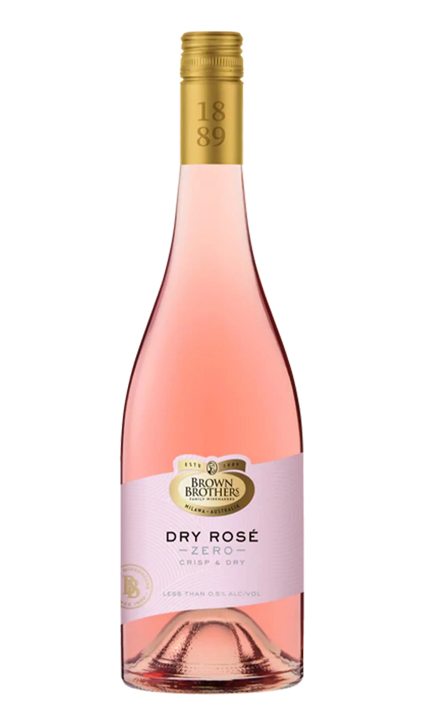 Buy Brown Brothers Dry Rosé Zero NV 750mL available at Wine Sellers Direct's best prices.