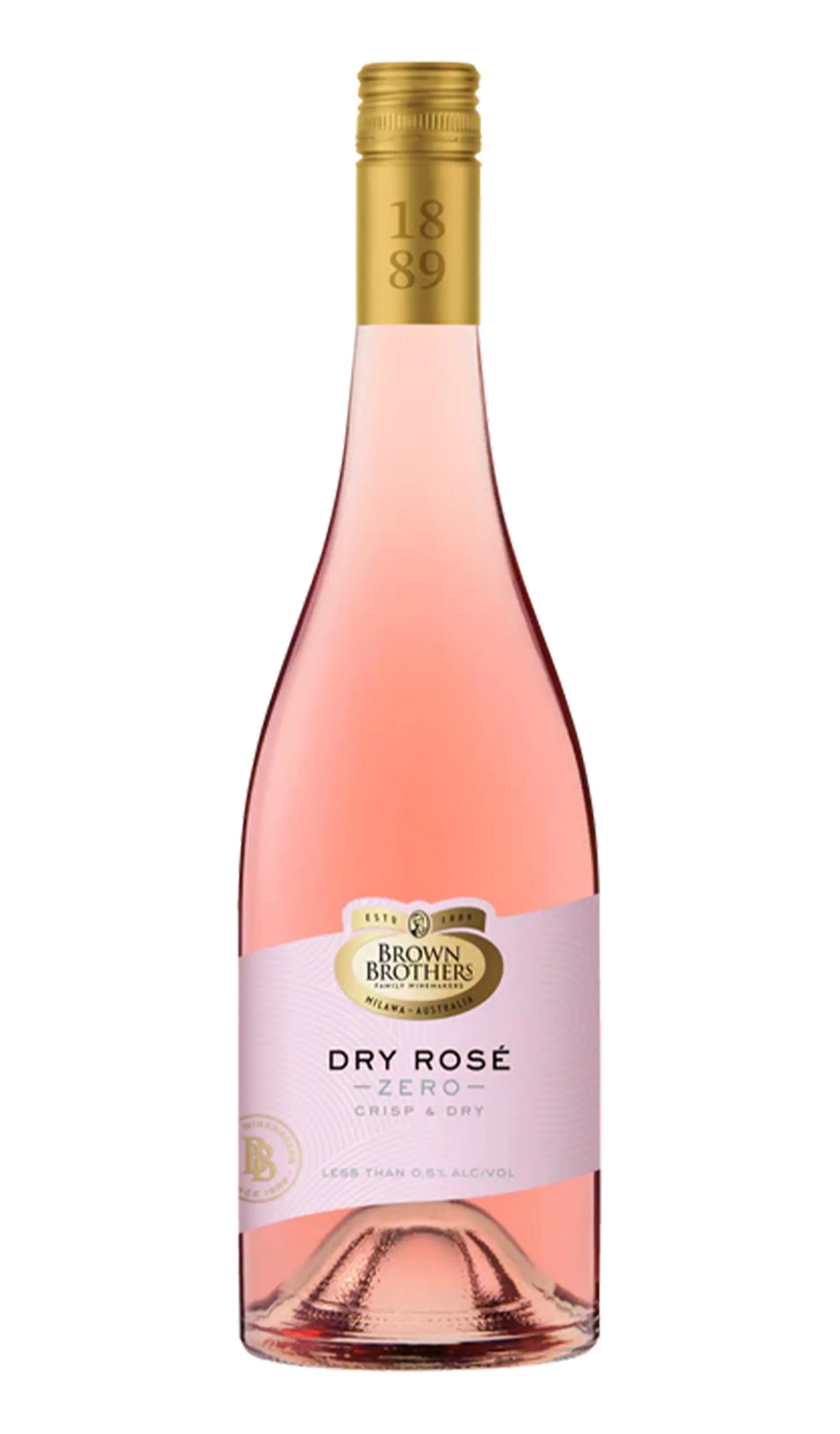 Buy Brown Brothers Dry Rosé Zero NV 750mL available at Wine Sellers Direct's best prices.