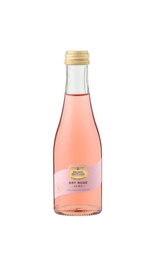 Buy Brown Brothers Dry Rosé Zero Piccolo  200mL 4 & 24 packs available at Wine Sellers Direct's best prices.