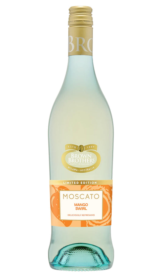 Buy Brown Brothers Moscato Mango Swirl NV 750mL available at Wine Sellers Direct's best prices.