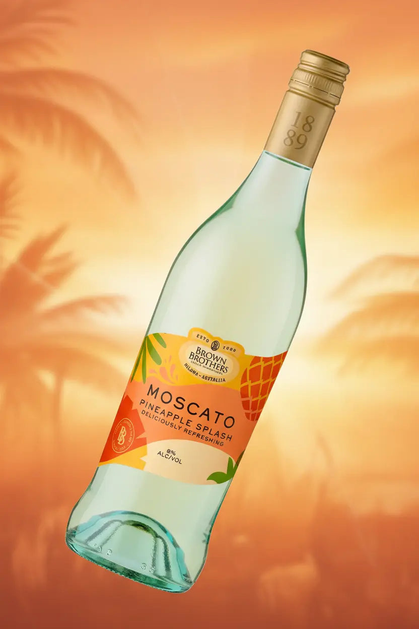 Brown Brothers Moscato Pineapple Splash 750mL bottle