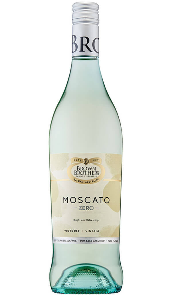 Find out more or purchase the alcohol free Brown Brothers Moscato Zero 2022 vintage online at Wine Sellers Direct - Australia's independent liquor specialists.