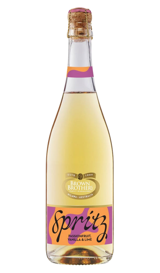 Buy Brown Brothers Passionfruit Vanilla and Lime Spritz 750mL available at Wine Sellers Direct's best prices.