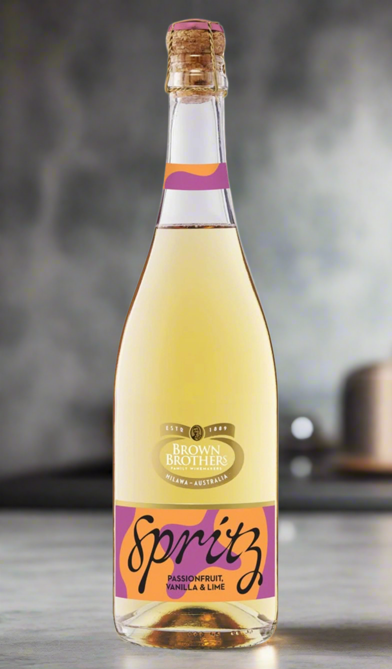 Buy Brown Brothers Passionfruit Vanilla and Lime Spritz 750mL available at Wine Sellers Direct's best prices.