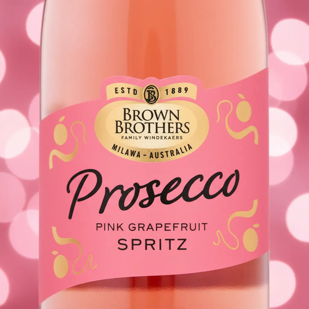 Brown Brothers Pink Grapefruit Prosecco Spritz NV 750mL bottle 
