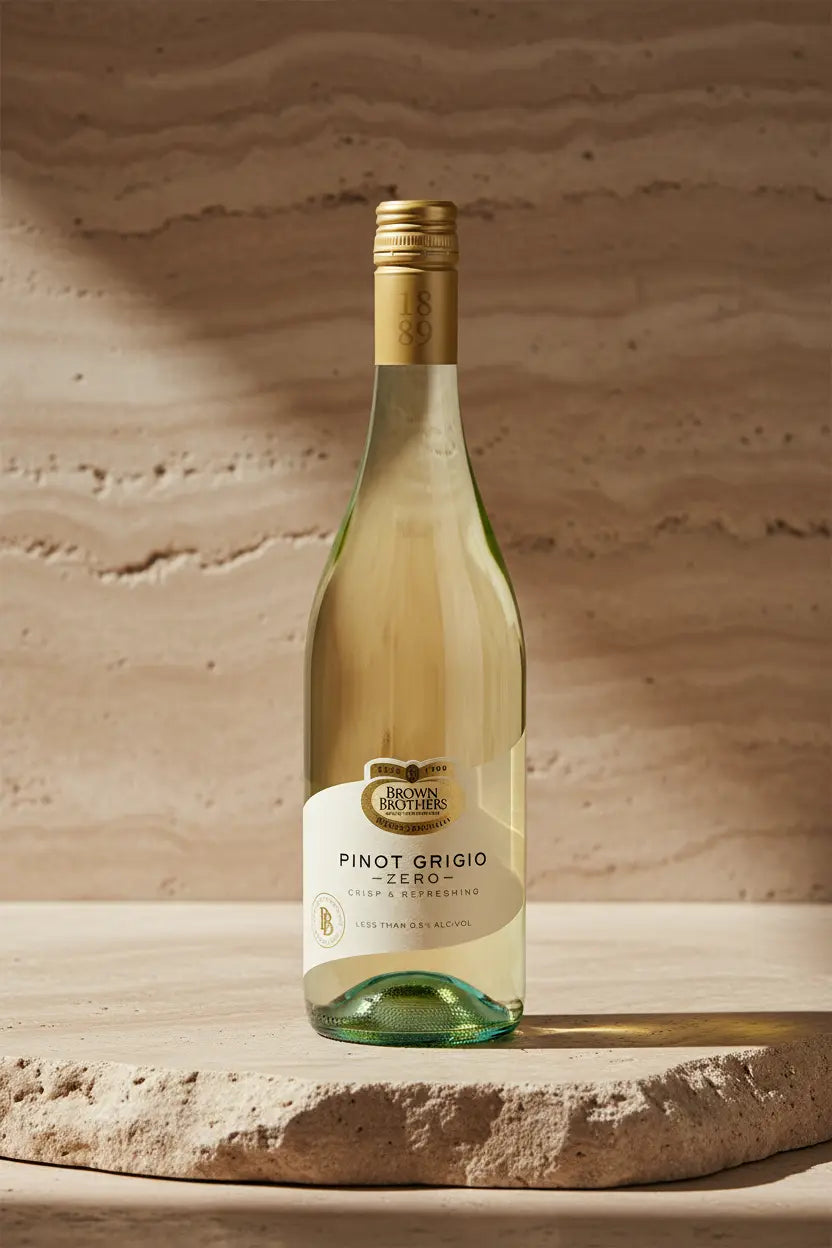 Buy Brown Brothers Pinot Grigio Zero NV 750mL Alcohol Free available at Wine Sellers Direct's best prices.