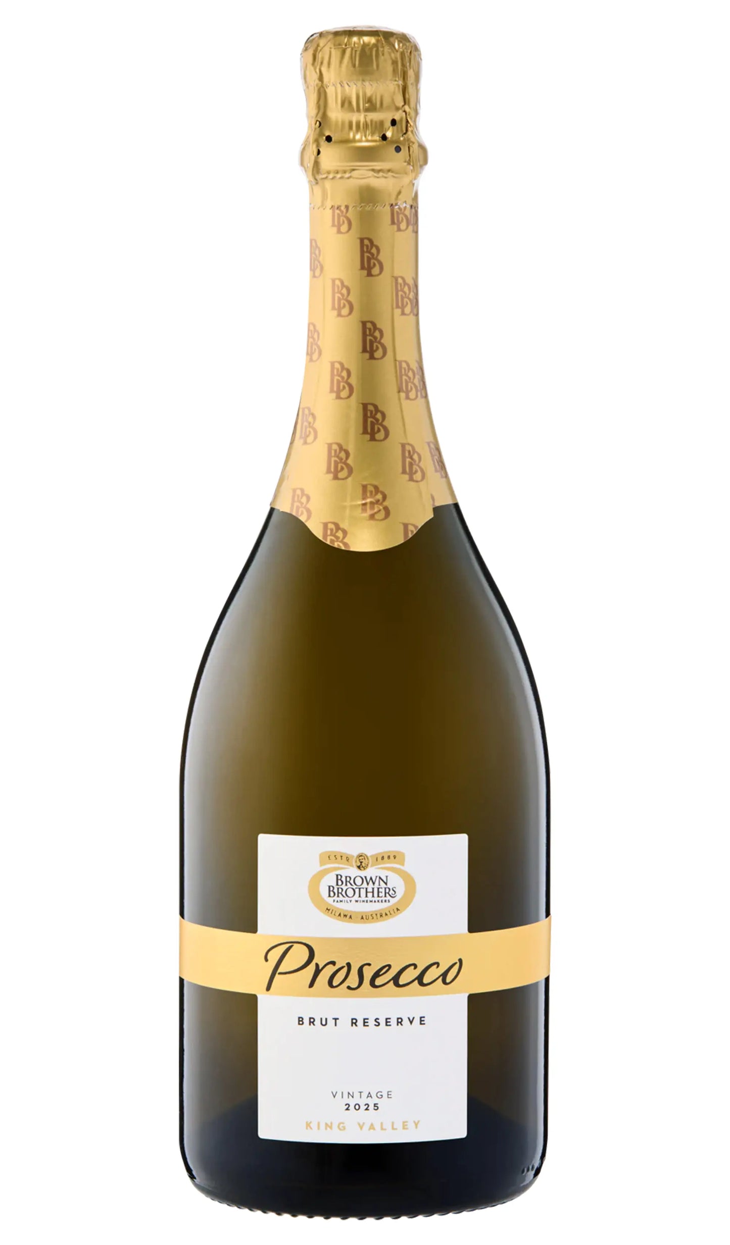 Buy Brown Brothers Prosecco Brut Reserve 2025 King Valley online at Wine Sellers Direct's best prices.