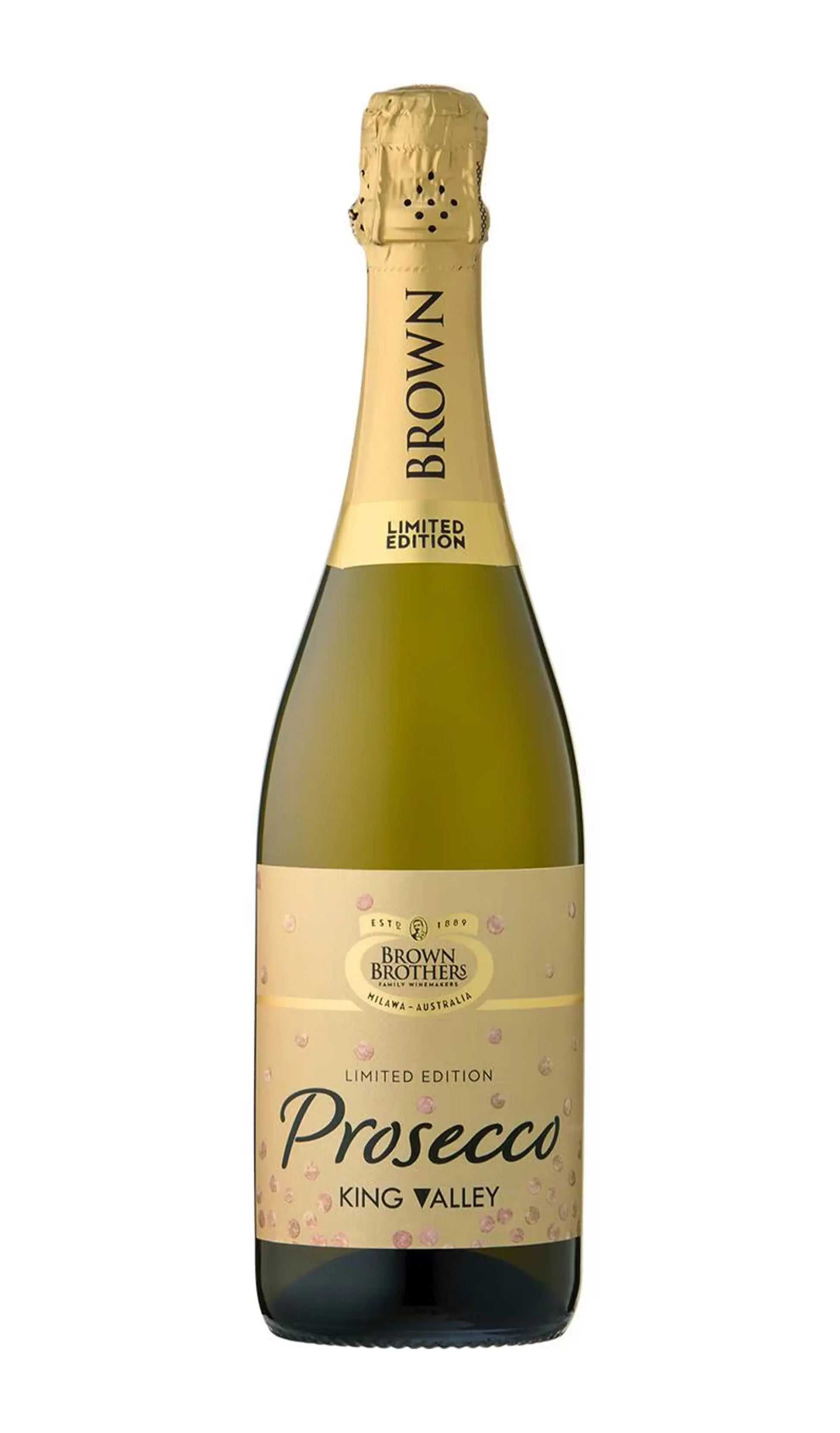 Buy Brown Brothers Prosecco NV 750mL 2025 Limited Edition at Wine Sellers Direct's best prices.