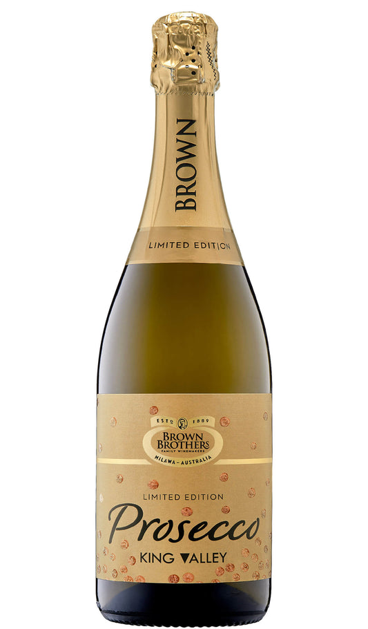 Find out more or buy Brown Brothers Prosecco NV 750mL Limited Edition Bottle online at WIne Sellers Direct - Australia's independent liquor specialists at the best prices.